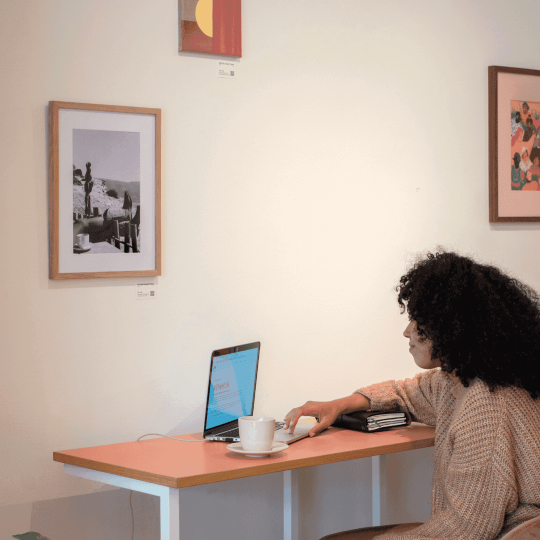 SheHUB gebouw interieur